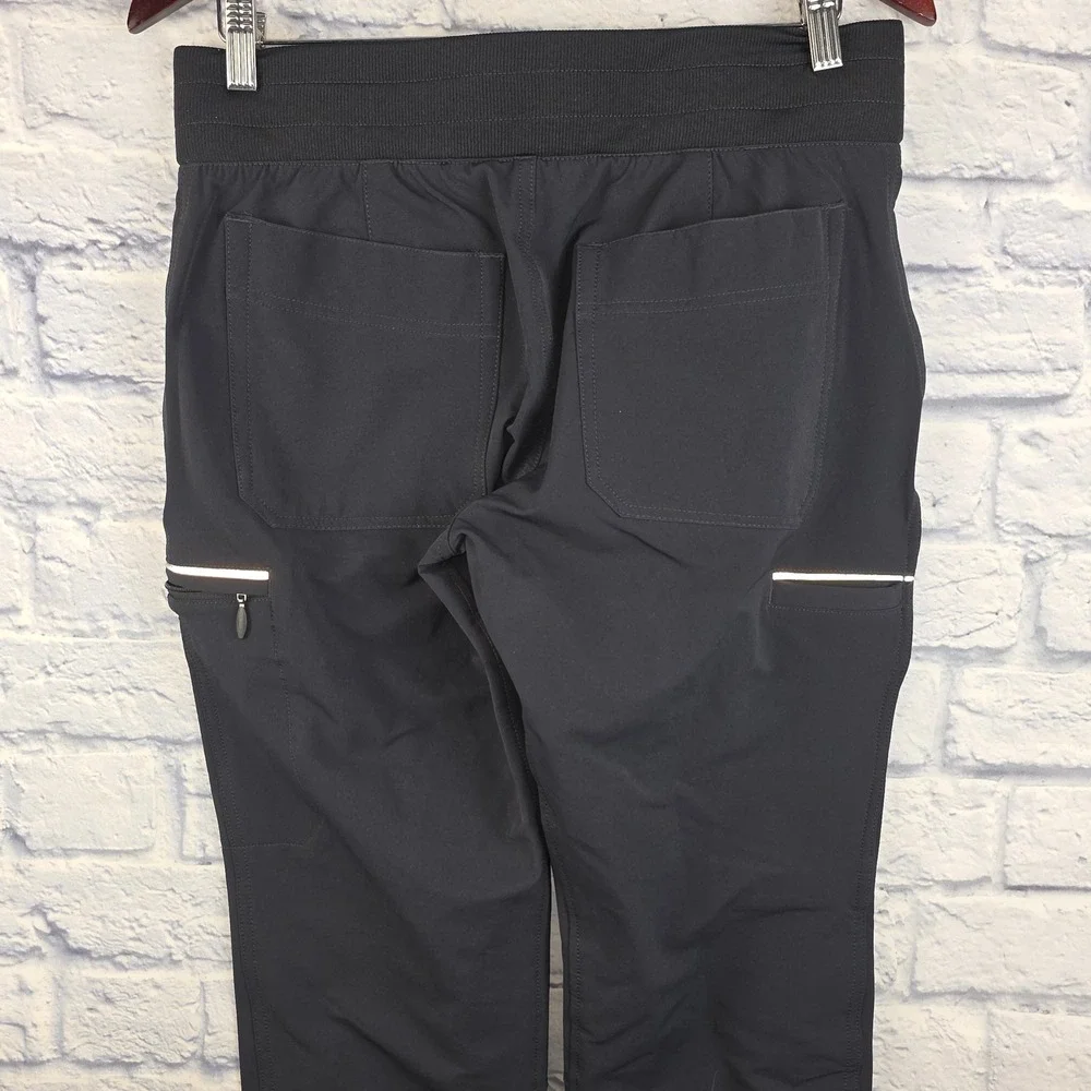 Duluth Trading Black Women Hills Hiking Outdoor Water Repellent Cargo Pants 6X31 - Picture 6 of 10